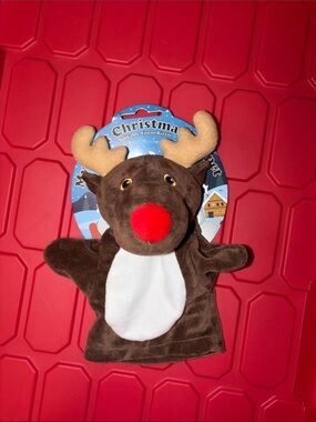 The Puppet Company My First Christmas Puppet - Reindeer Suitable from Birth
